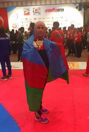Xanım parataekvondoçumuz dünya çempionatında medal qazanıb - FOTO Xanım parataekvondoçumuz dünya çempionatında medal qazanıb - FOTO