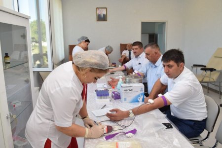 18 iyul 2019-cu il tarixdə Mərkəzi Qan Bankının Quba bölməsində Quba Rayon İcra Hakimiyyətinin təşkilatçılığı ilə irsi qan xəstəliklərindən əziyyət çəkən vətəndaşlara köməklik göstərilməsi məqsədilə qanvermə aksiyası keçirilmişdir. 18 iyul 2019-cu il tarixdə Mərkəzi Qan Bankının Quba bölməsində Quba Rayon İcra Hakimiyyətinin təşkilatçılığı ilə irsi qan xəstəliklərindən əziyyət çəkən vətəndaşlara köməklik göstərilməsi məqsədilə qanvermə aksiyası keçirilmişdir.